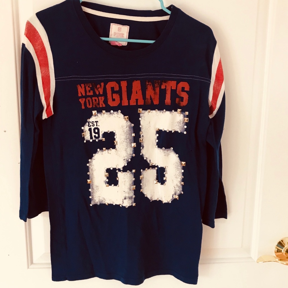 Giants yoga pants and shirt